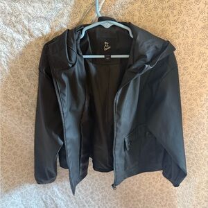 art class Black Kids Raincoat